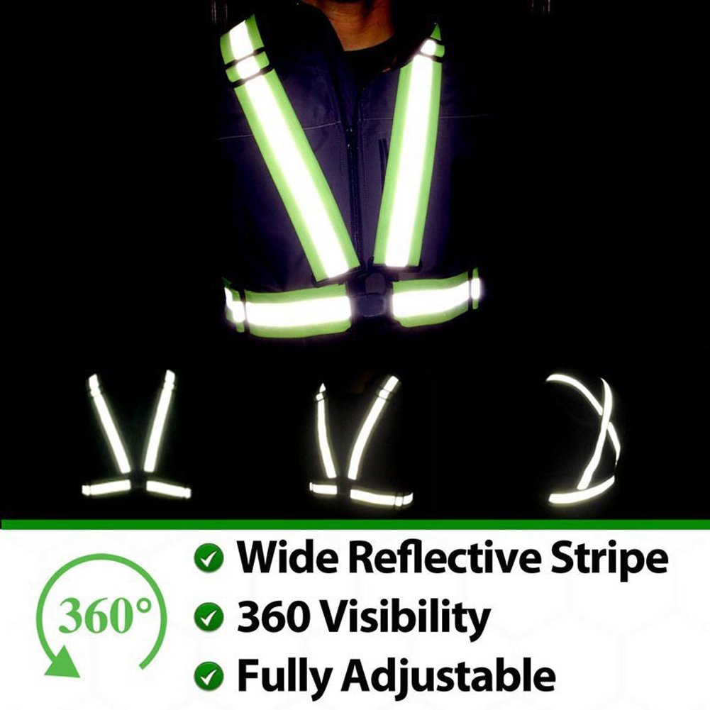 Gilet de Haute Visibilité Gilet de Sécurité Réfléchissant avec Poches, Durable, Gilet de Construction Gilet de Travail pour Construction, Cyclisme, Entrepôt, Orange