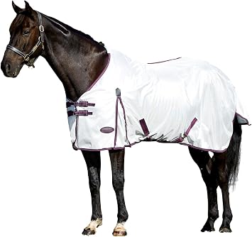 WeatherBeeta ComFiTec Essential Mesh II Standard Neck, White/Maroon/Grey, 75"