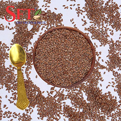 Image of SFT Pumpkin Seeds 1 Kg & Alsi (Flax Seeds) 1 Kg