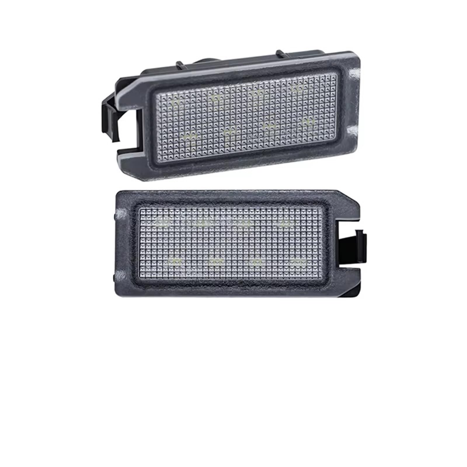 Luces de matrícula para Jeep Grand Cherokee 2014-2020 y Compass 2014-2017. Conjunto de luz de matrícula blanca