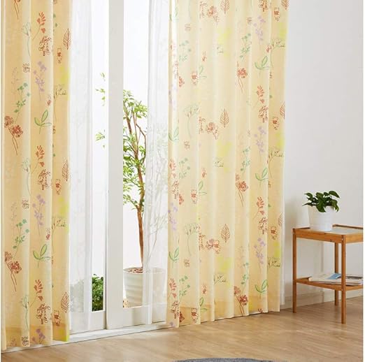 Amazon カーテン ディズニー Disney 4枚セット くまのプーさん プーさん 柄物 ドレープ レースカーテン付き 幅100 洗える おしゃれ 100 135 Cm カーテン オンライン通販