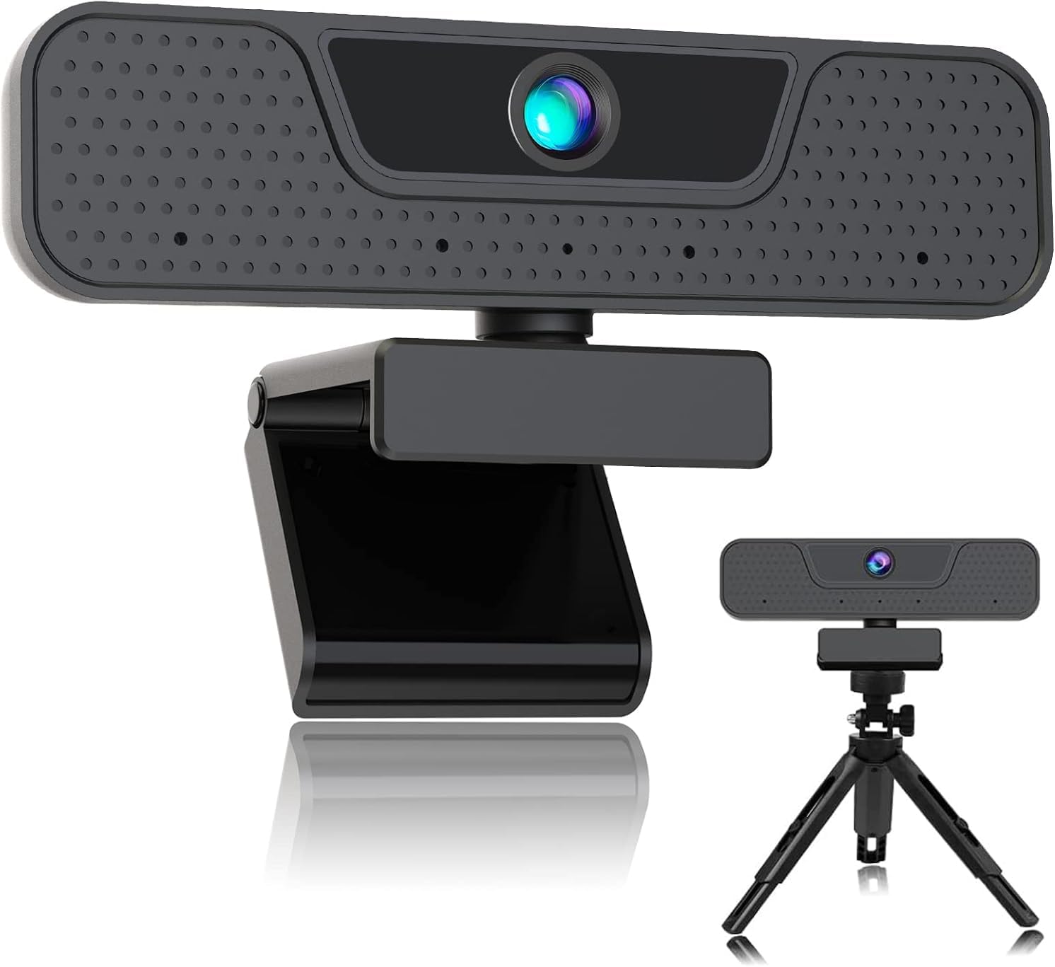 Akyta4K Webcam-Computer Camera with Microphone, 75 Degree Wide Angle 8MP UHD Webcam, Plug and Play, USB Web Camera for Computer Desktop PC Mac Video Conference/Streaming/Zoom/YouTube/Skype
