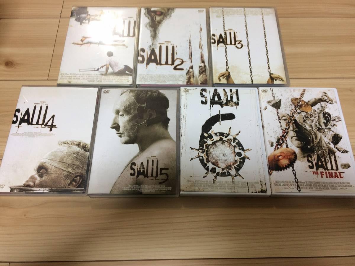 Amazon.co.jp: ソウ SAW 1.2.3.4.5.6.ザファイナル 7作品セット
