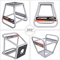 Vista 5 de Soporte desmontable universal antideslizante de acero MX resistente para la mayoría de motocicletas Dirt Bike