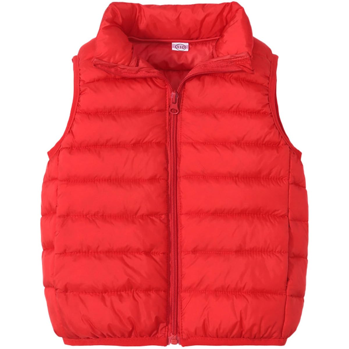 JELEUON Kids Baby Girls Boys Sleeveless High Neck Lightweight Down Puffer Vest Jacket