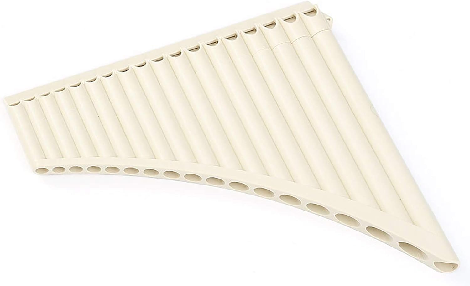 Meech 18 Pipes Panpipes in C Tone Chinese Traditional Musical Instrument Resin Environmental Protection Material Suitable for Beginners and Music Lovers