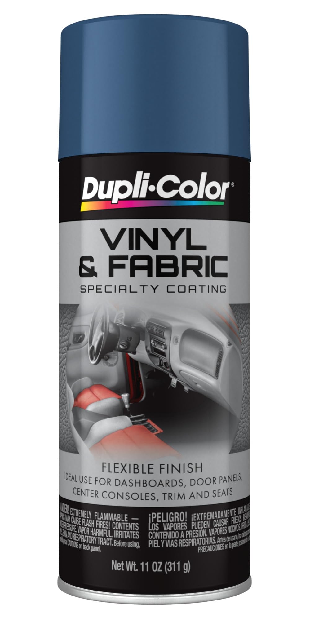 Dupli-Color Vinyl &amp; Fabric Spray, Medium Blue, 11 oz