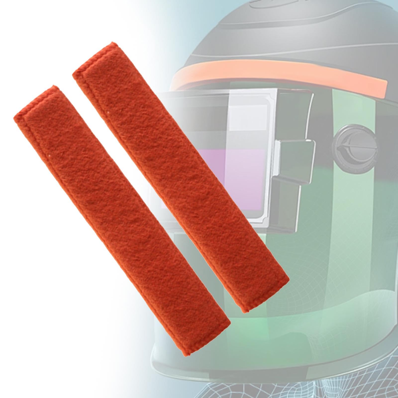 perfeclan Bandas para el sudor para soldar casco duro, forros absorbentes fuertes, almohadilla reutilizable para cascos industriales, accesorio para casco de