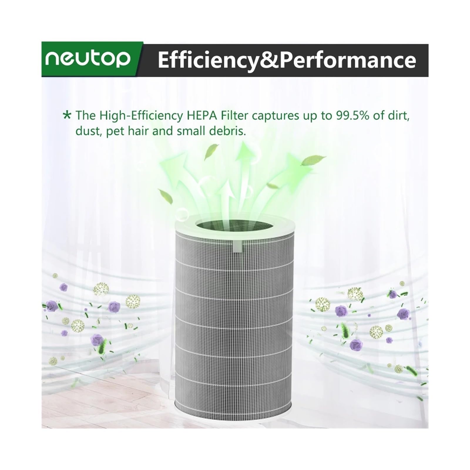 Filtro purificador de aire PM2.5, Compatible con Xiaomi, cartucho de accesorios 4 H13