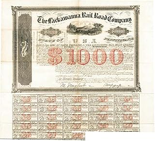 Lackawanna Rail Road Co. - Bond (Uncanceled)