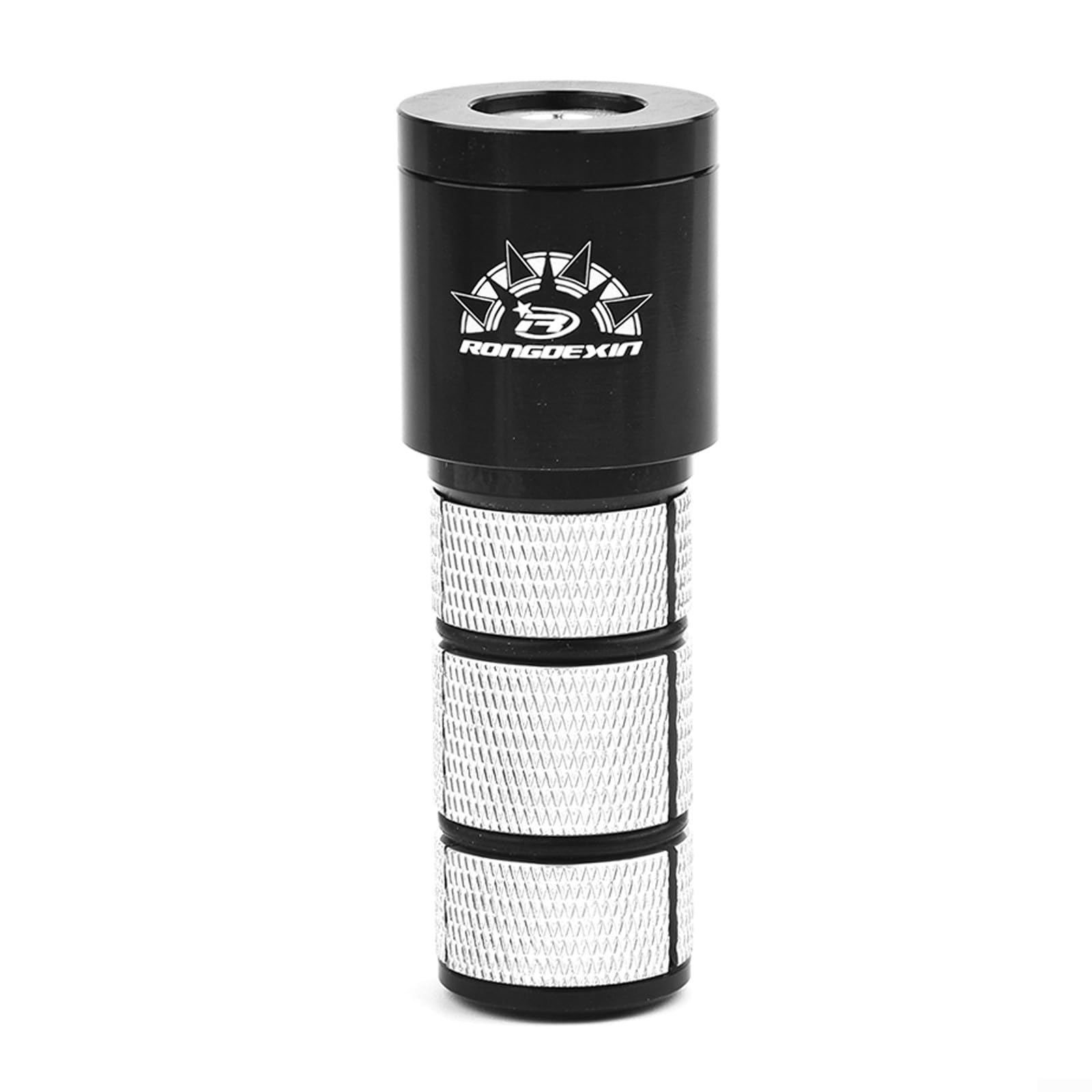 Bicycle Fork Stem Extender Lightweight Aluminum Bike Stem Riser Handlebar Riser Extension Adapter for Mountain Road Bikes Folding Bikes, Increases Height By 3cm
