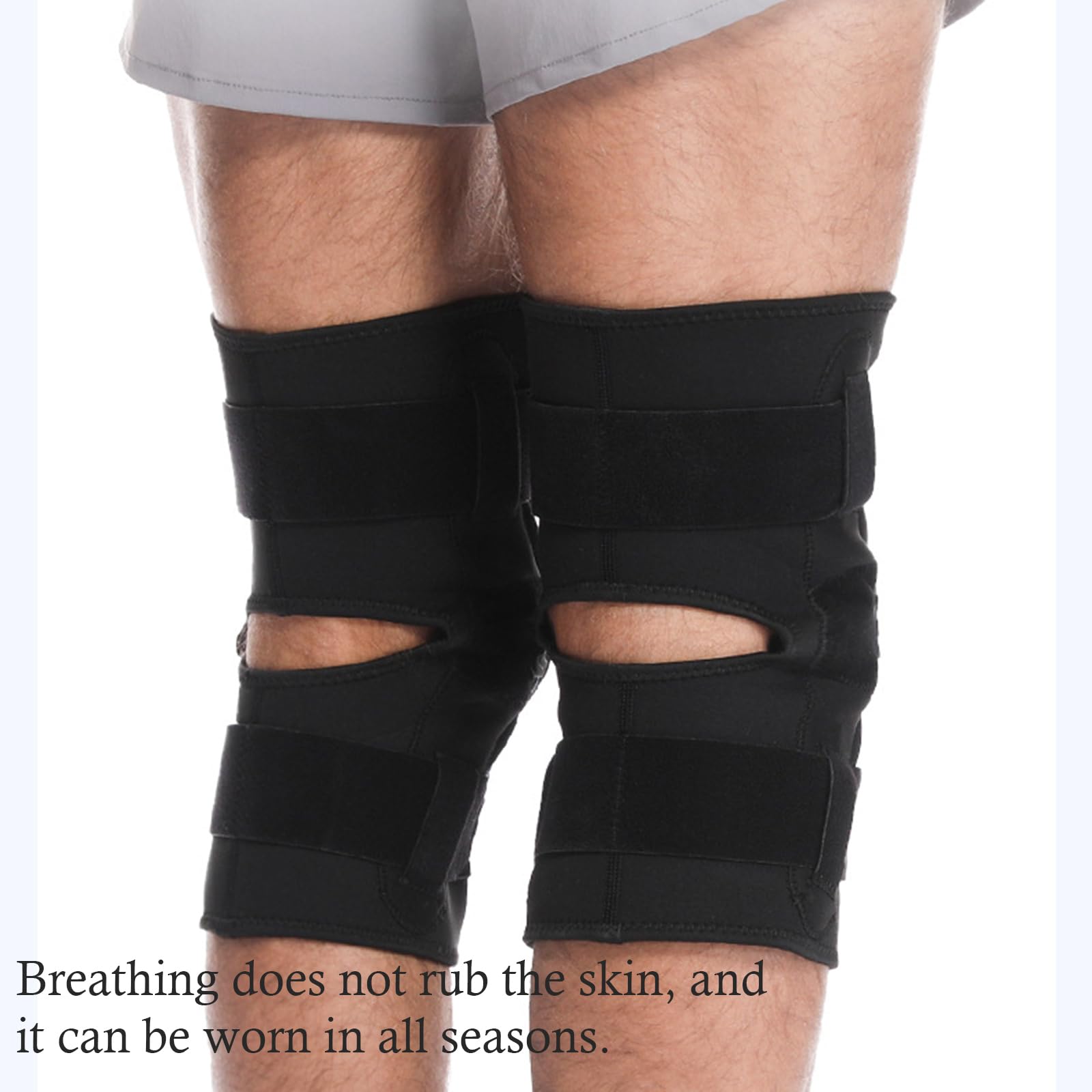 Gewichts Neopren Kniebandage, verstellbare Kompressionsunterstützung für Starke Stöße, Sport und tägliche Aktivitäten, atmungsaktiver Sport Knieschutz
