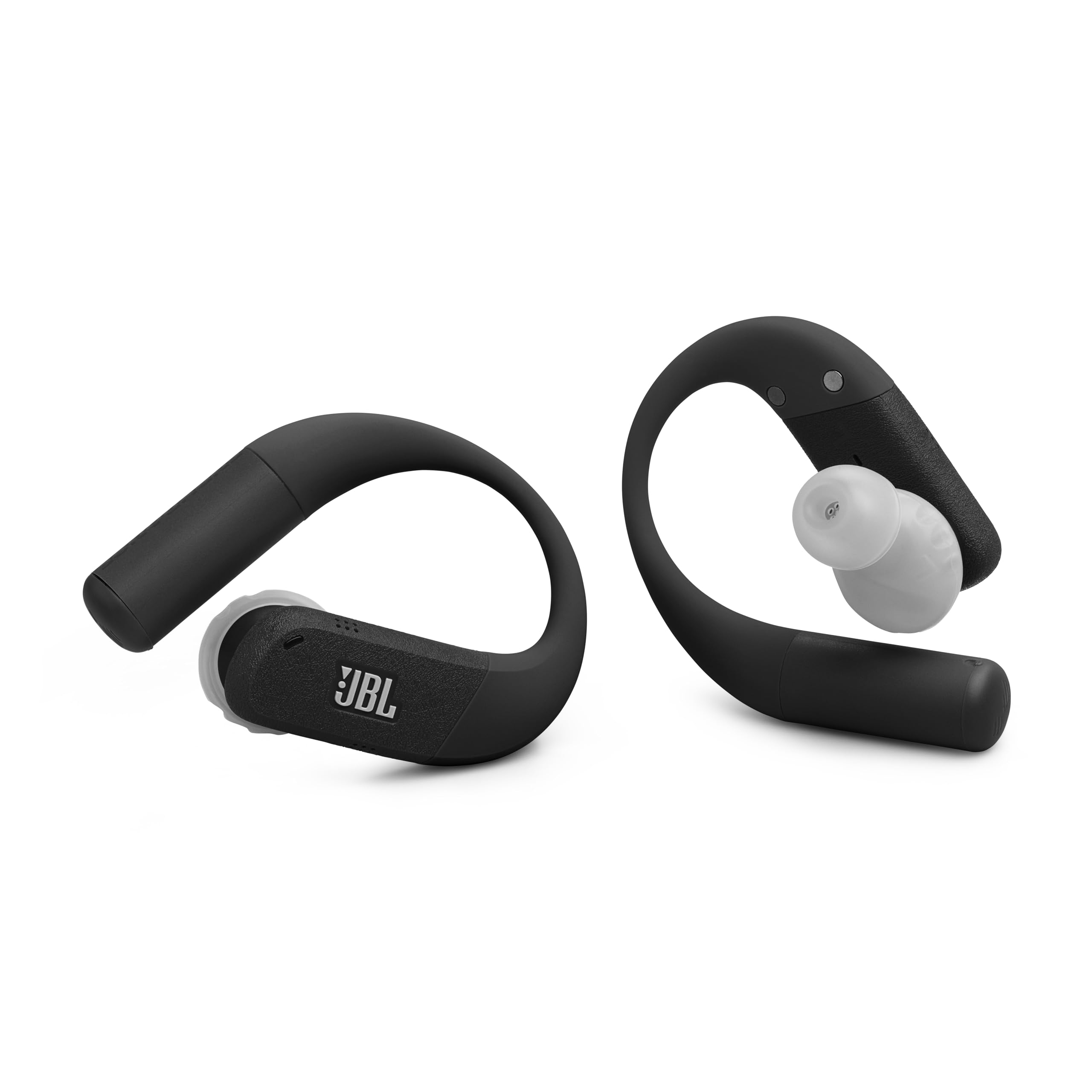JBL Endurance Peak 4 - True Wireless Noise Cancelling Sport Earbuds, Up to 48Hrs Total Playback, Water & dust Proof (IP68), Secure fit with TwistLock™ Design, & 6 mics for Perfect Calls (Black/Grey)