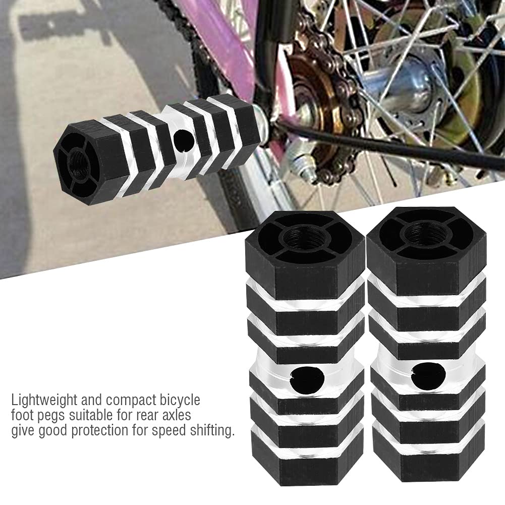 Deeras Bike Pegs Bike Foot Pegs Anti-slip Rear Feet Pedals Aluiniu - View #9