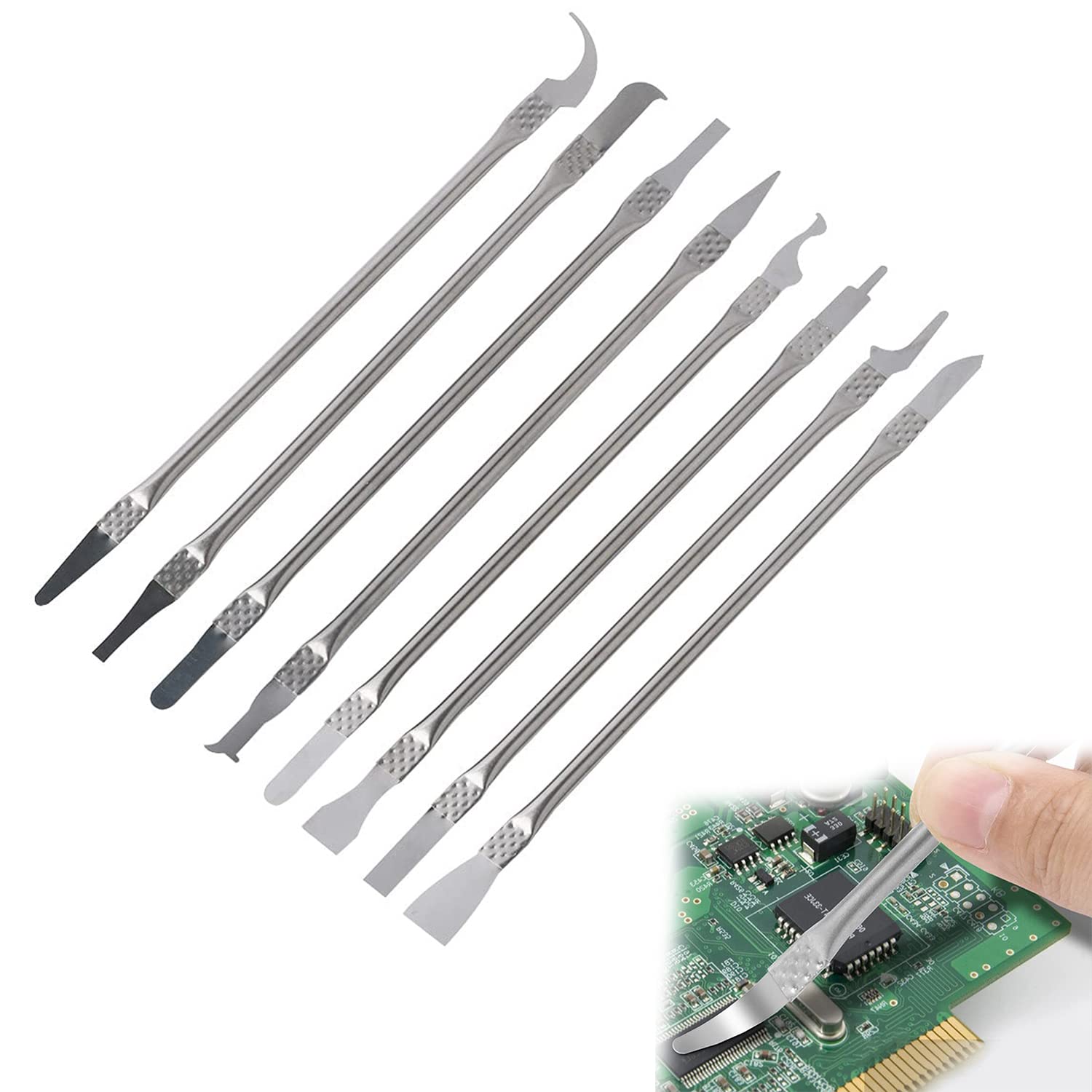 Amazon.co.jp: nalaina ヘラセット 8本セット ヘラ工具 ヘラツール