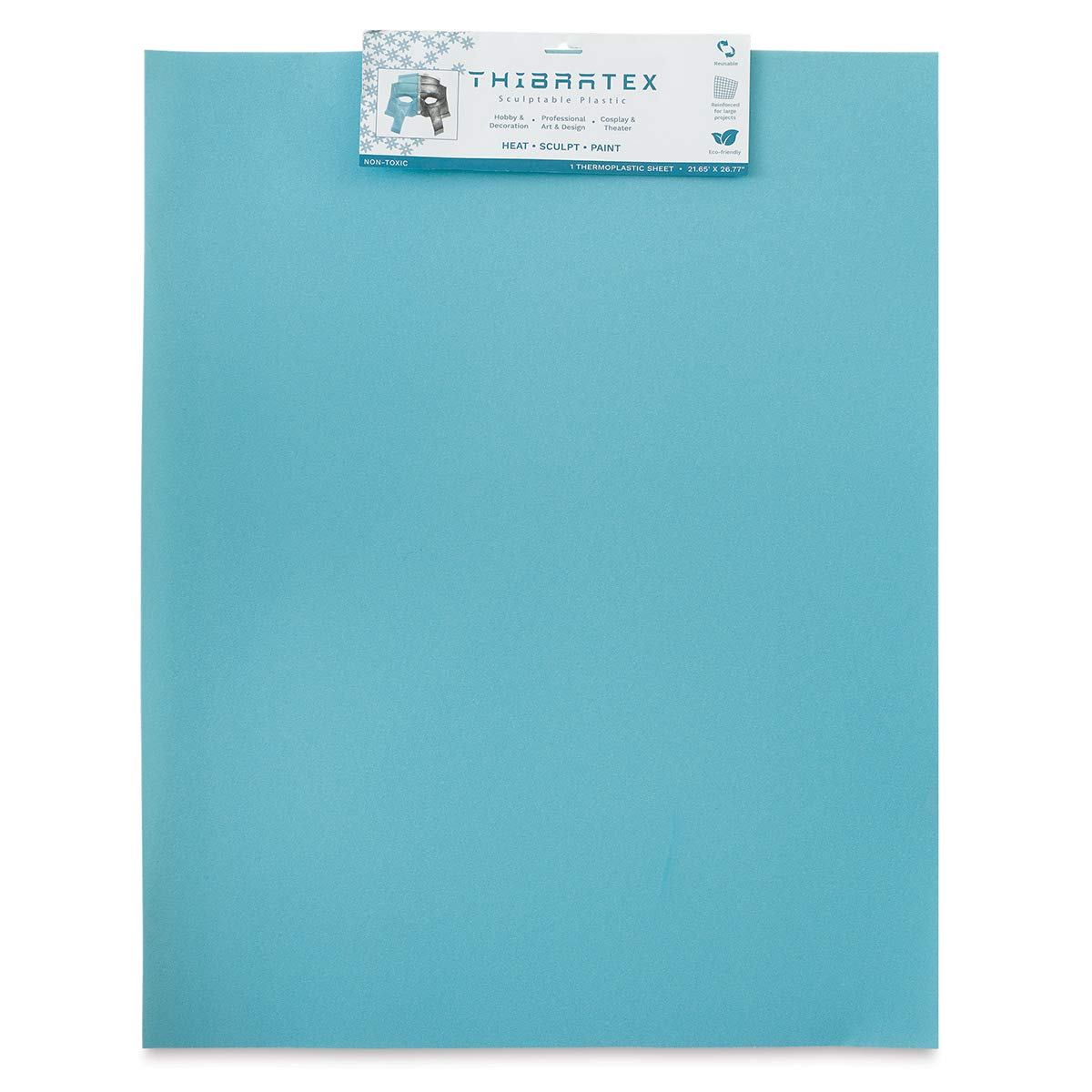 Thibra Tex Moldable Thermoplastic Sheet, 21.6 x 26.8 inches, 1/4 of a Full Size Sheet (TX21)