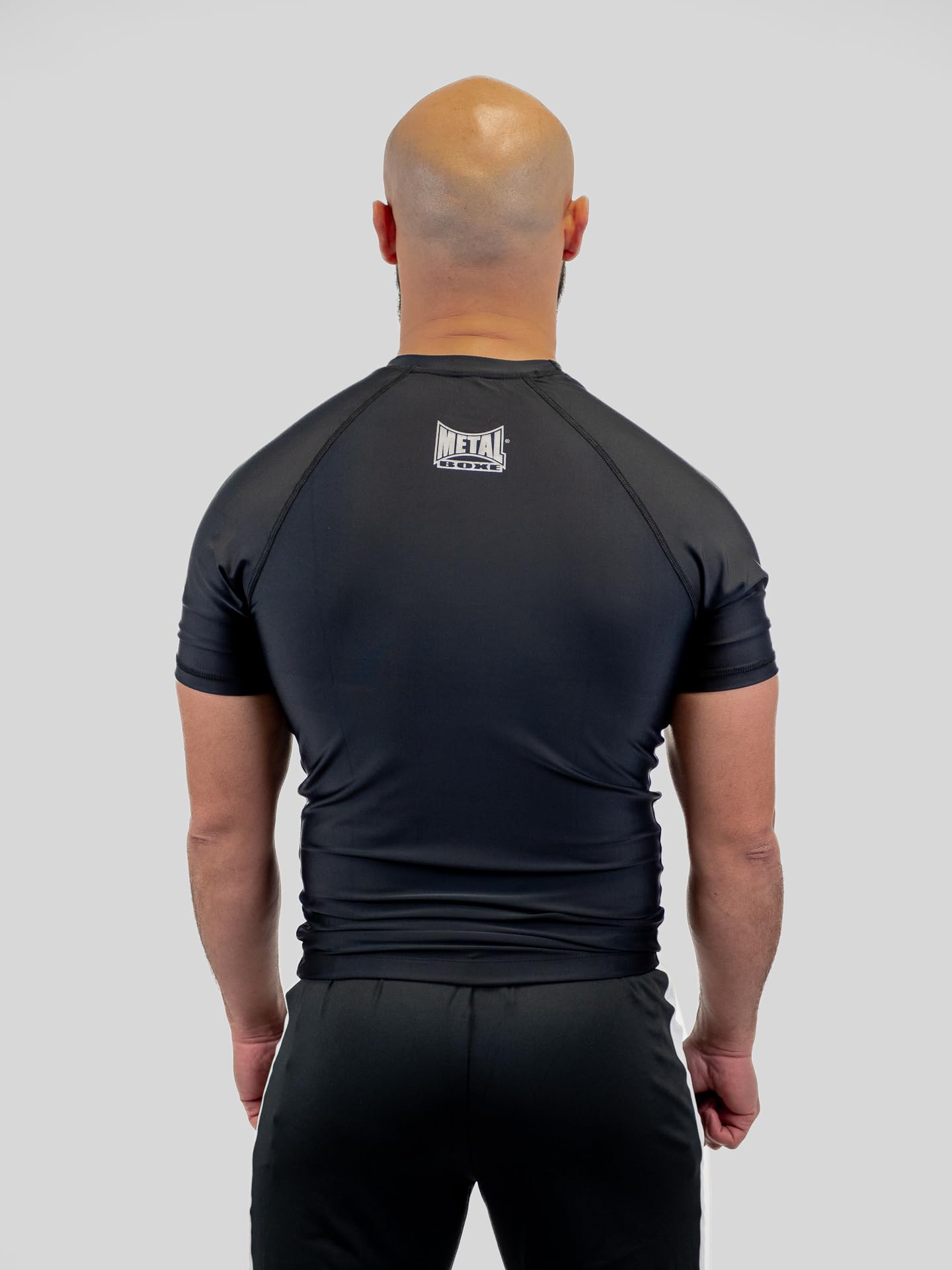 METAL BOXE Rashguard Homme Camo Noir XXL