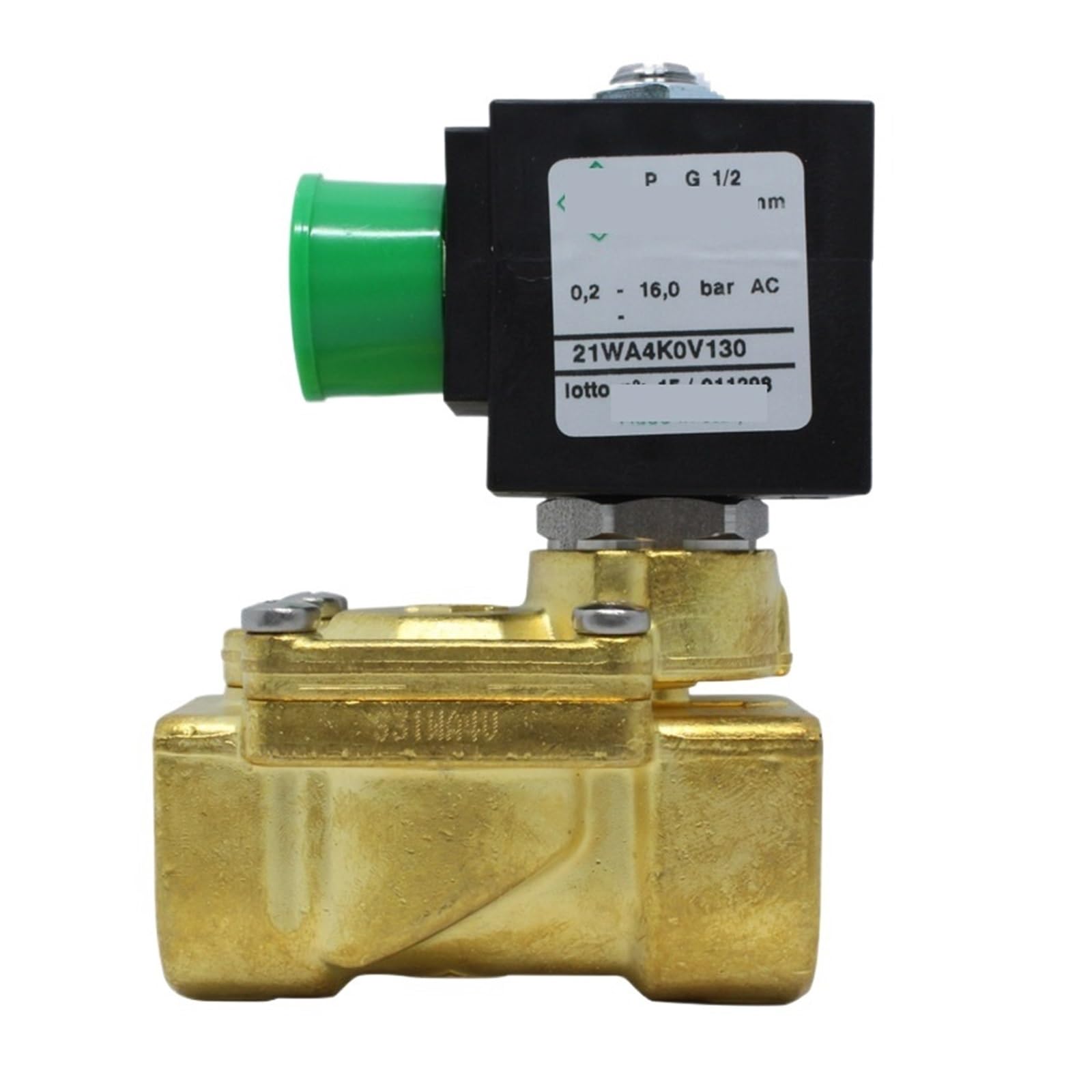Électrovanne 21WA4K0V130 solénoïde DN15 contre surchauffe circuit 24V