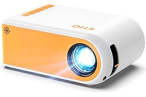 QKK Portable LCD Projector 2800: Cinematic Immersion in the Palm of Your Hand