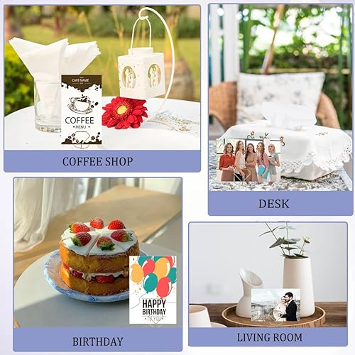 Miniatura 7 de ELANE 20 soportes para tarjetas de lugar para bodas, soportes para números de mesa de boda, tarjeteros para mesa, tarjeteros de mesa (diamantes)