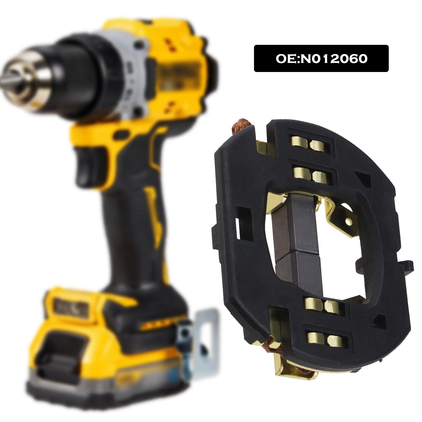 Balais de Charbon pour DeWalt DW822 - 6,3x8x13,5mm