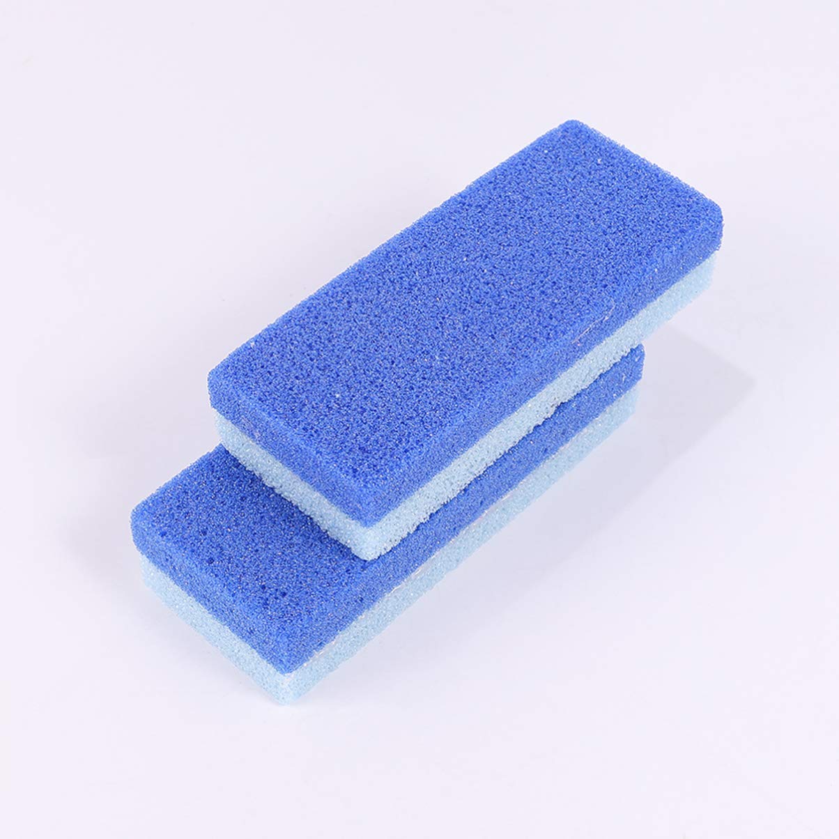 Pierre Pieds Pu Bleu Lot de 2, Exfoliant pour Peaux Mortes