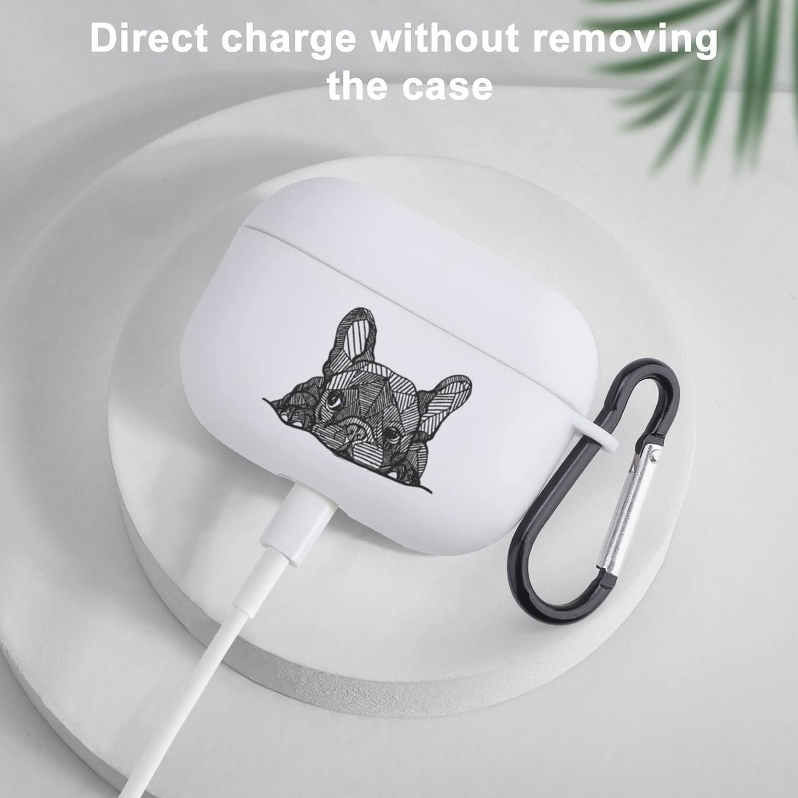 AirPods Pro 2 (Type-C)犬の彫刻付き AirPods Pro 2 (Type-C)犬の彫刻