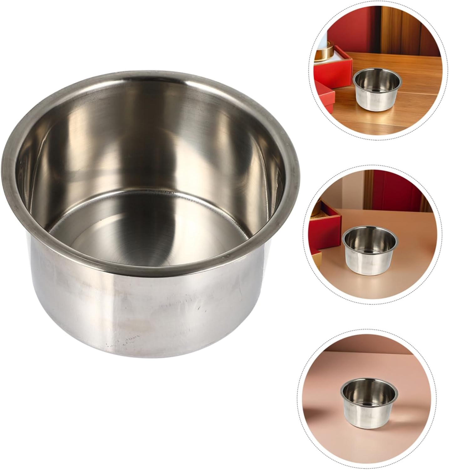 Anneome 2pcs Stainless Steel Wax Melting Pot for Candy and Chocolate