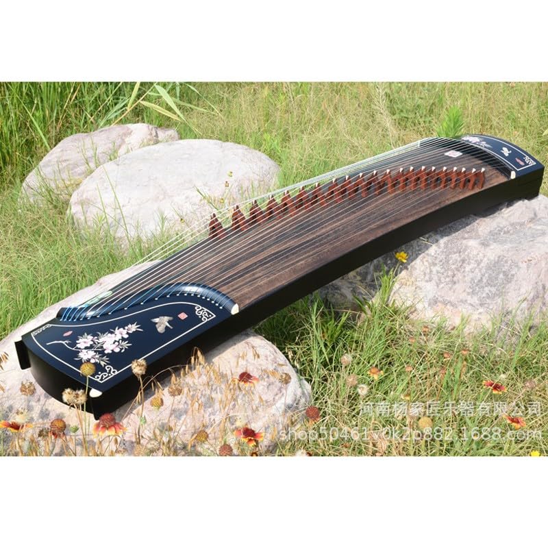 JITEM Guzheng, Traditional Chinese 21-String Instrument, Handmade Solid Wood Performance-Grade Guzheng, Suitable for Beginners and Professionals(Color:7)