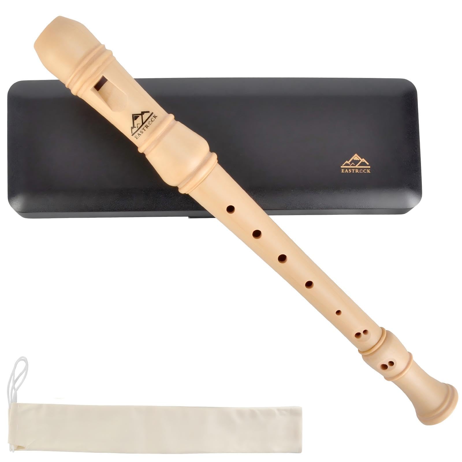 EASTROCK Flûte à bec soprano bois