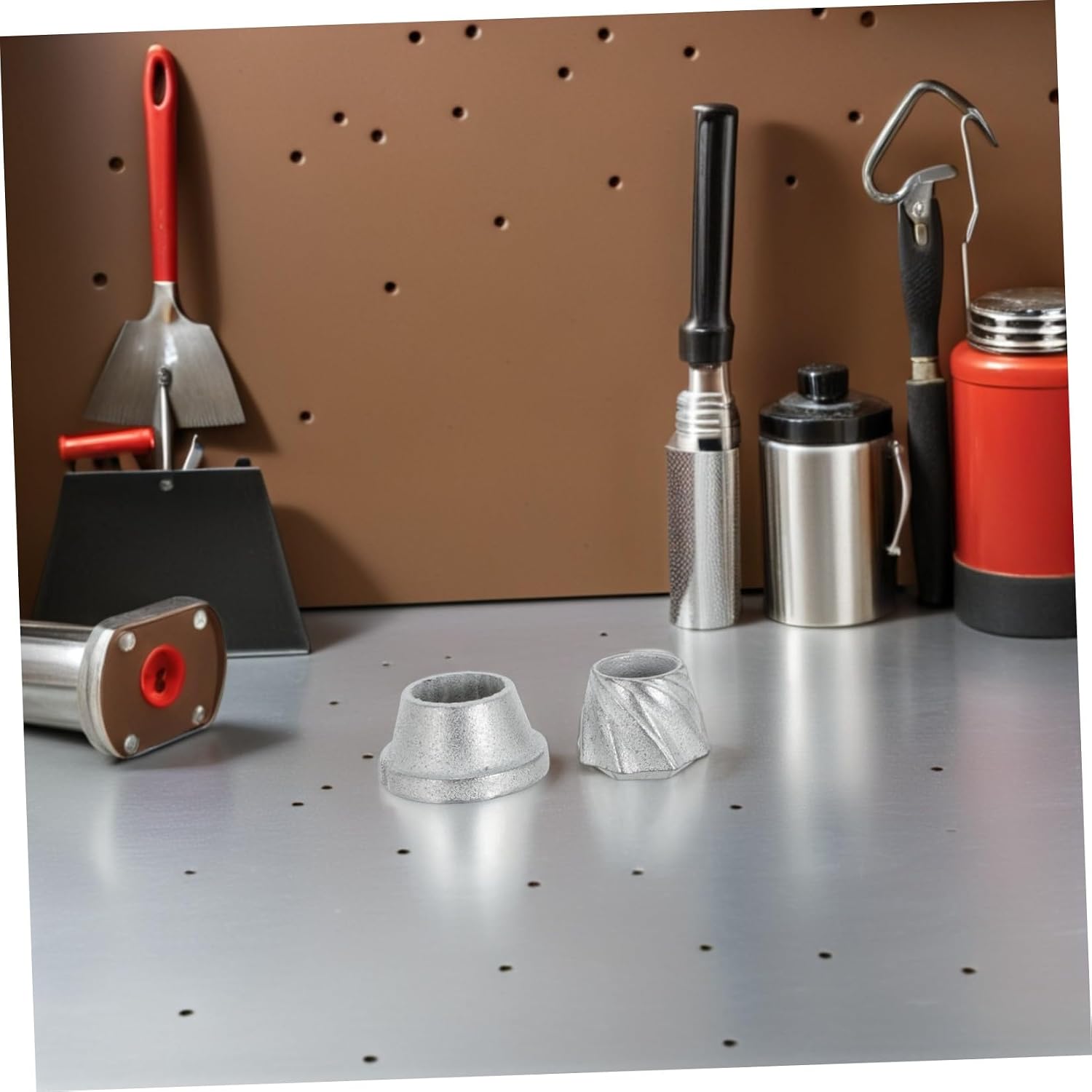 10# Manual Meat Grinder Steel Head Attachment, Wear-resistant Multifunctional Conversion Part for Home Cooks and Families Using Hand Meat Grinder Plates