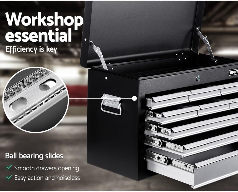 9 Drawers Tool box Storage Chest Cabinet