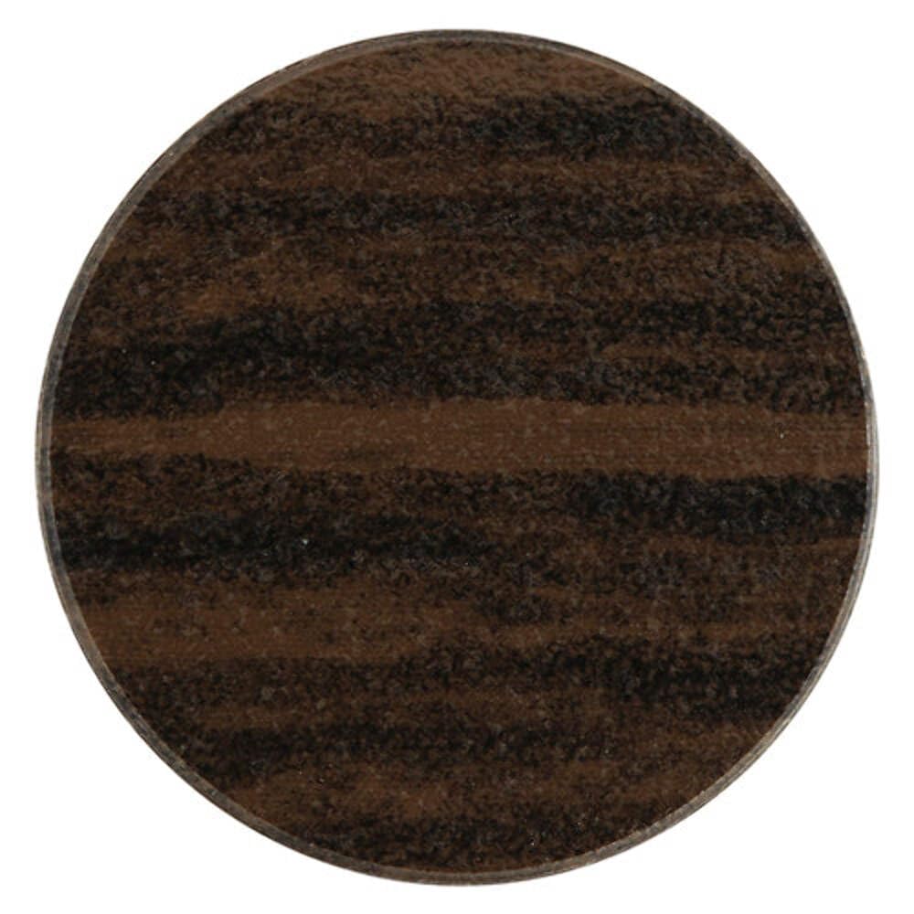 Timco - Self-Adhesive Cover Caps - African Hardwood (Size 13mm - 112 Pieces)