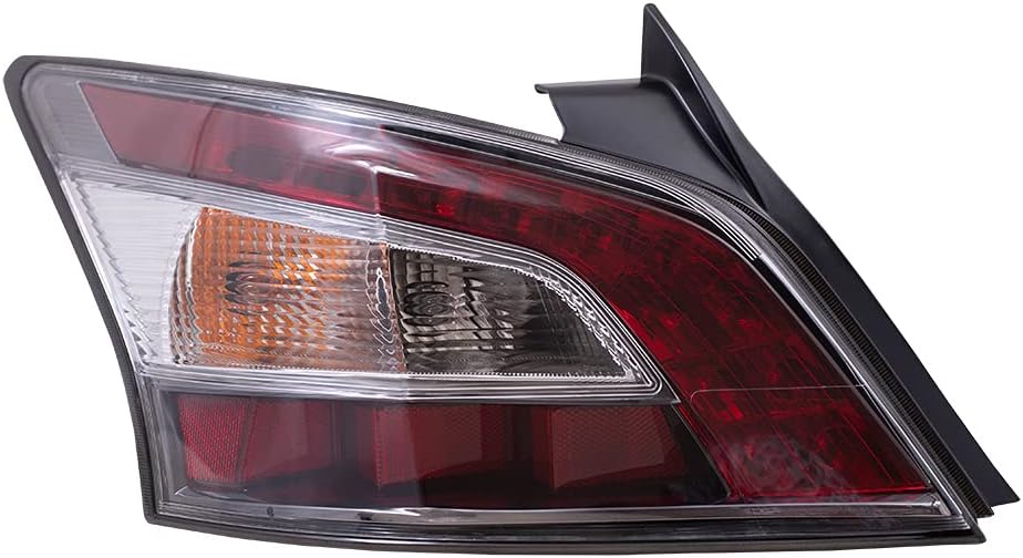 Brock Replacement Drivers Taillight Tail Lamp Compatible with 2012-2014 Maxima 26555-9DA0B NI2800197