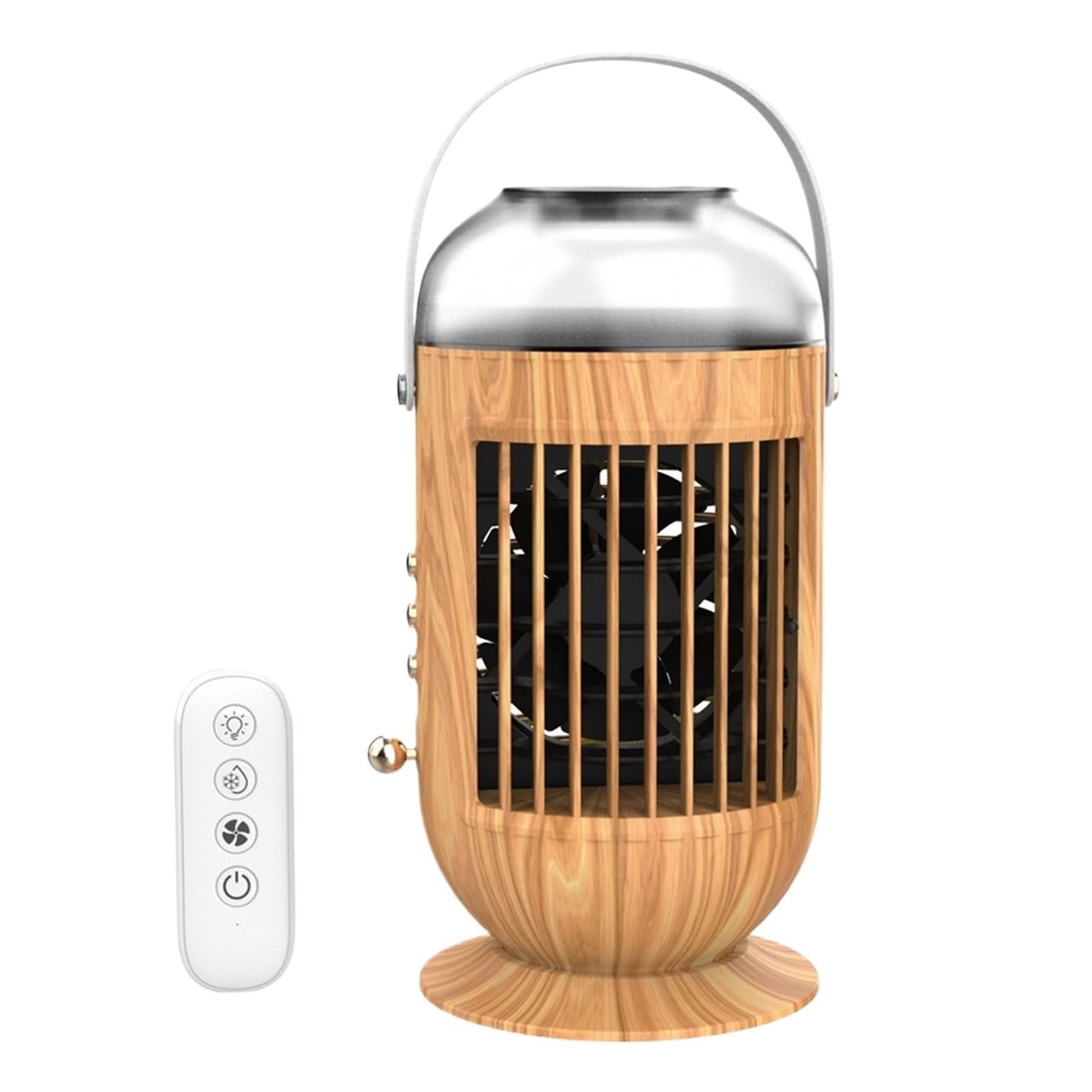 Portable Air Conditioner, Portable 400ml 3-Speed USB Air Cooler Humidifier Fan, Multicolor