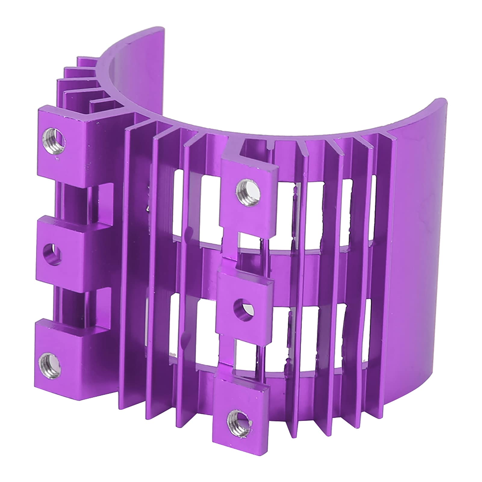 RC Motor Heat Sink for Wltoys 144001 1/14 Remote Control Car Upgrade Parts (Purple)