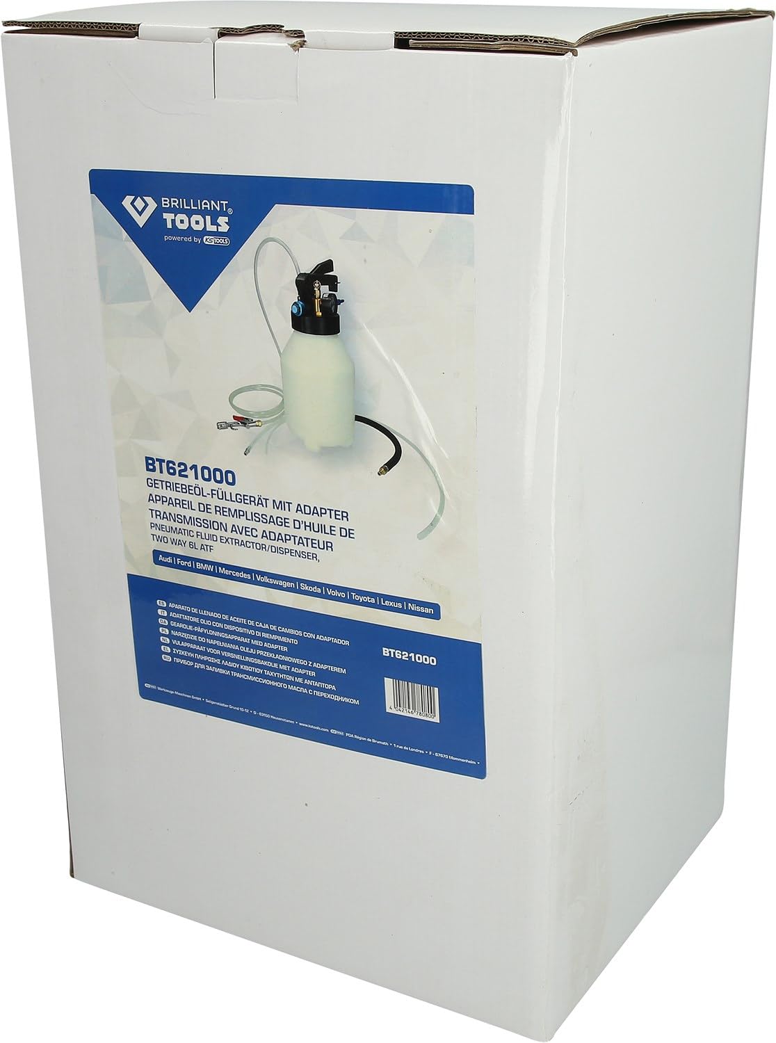 Appareil de Remplissage D’Huile de Boîte de vitesse avec Adaptateur