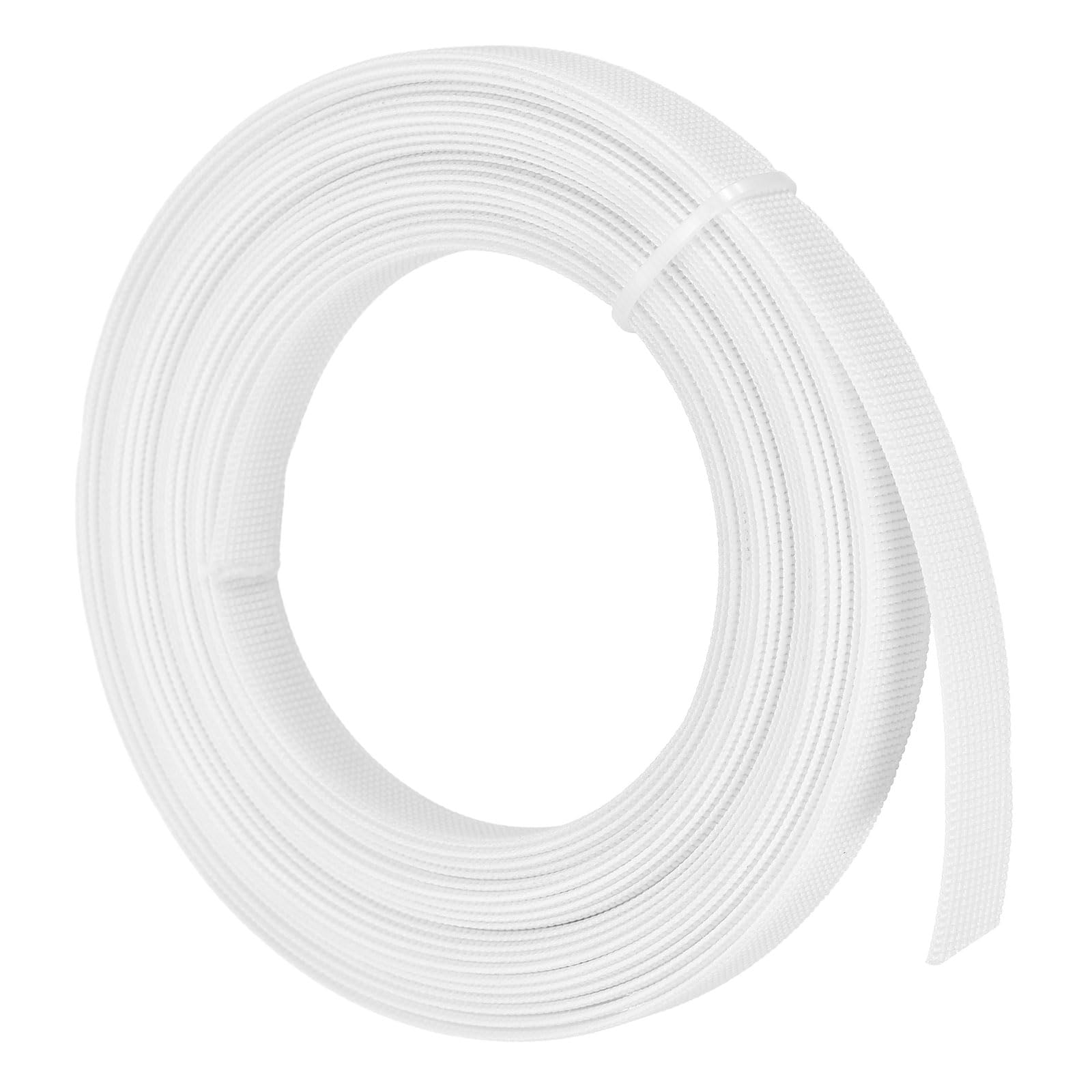 PATIKIL 5.5 Yards Polyester Boning for Sewing, 12mm Sew-Through High Density Boning for Corsets Bridal Gown Evening Dress Lingerie Hats Crafts, White