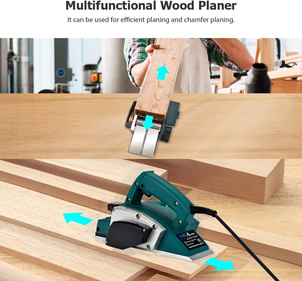 Amazon | 電気かんなな,ハンドヘルド電気プレーナー多機能ウッド Amazon | 電気かんなな,ハンドヘルド電気プレーナー多機能ウッド