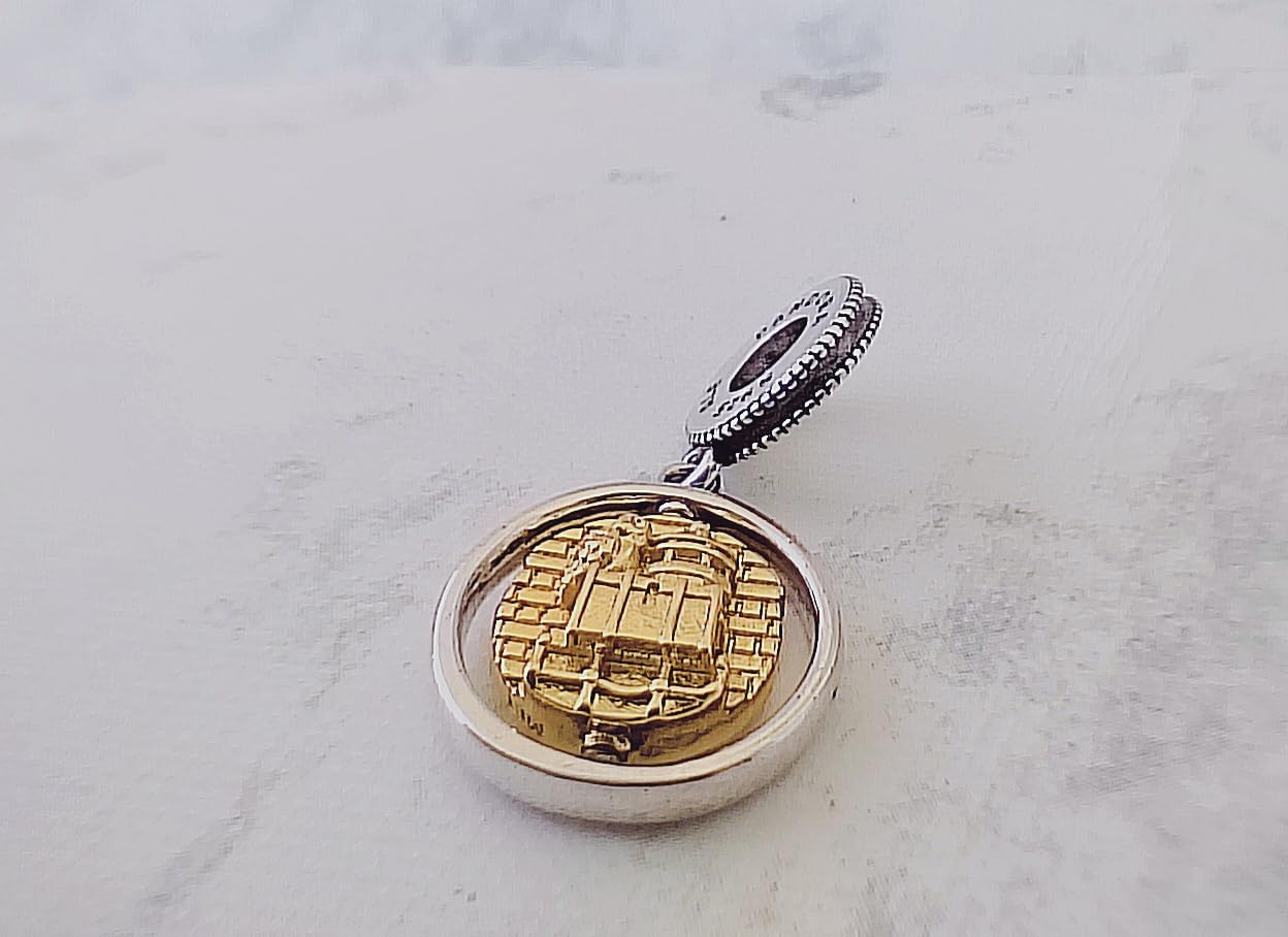 CHARMY’S Platform 9 3/4 Silver Charm Compatible with Pandora Bracelets Sterling Silver Train Station Charm for Women Collectible Charms for Pandora Style Bracelet Jewelry Gift - Image 4