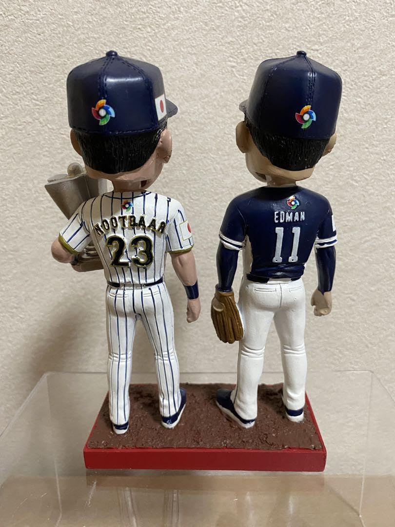 ヌートバーWBCボブルヘッド　２２３個限定 ち*)様 【早いもの勝ち!!】世界223個!!☆ヌートバーWBC 優勝記念ボブル