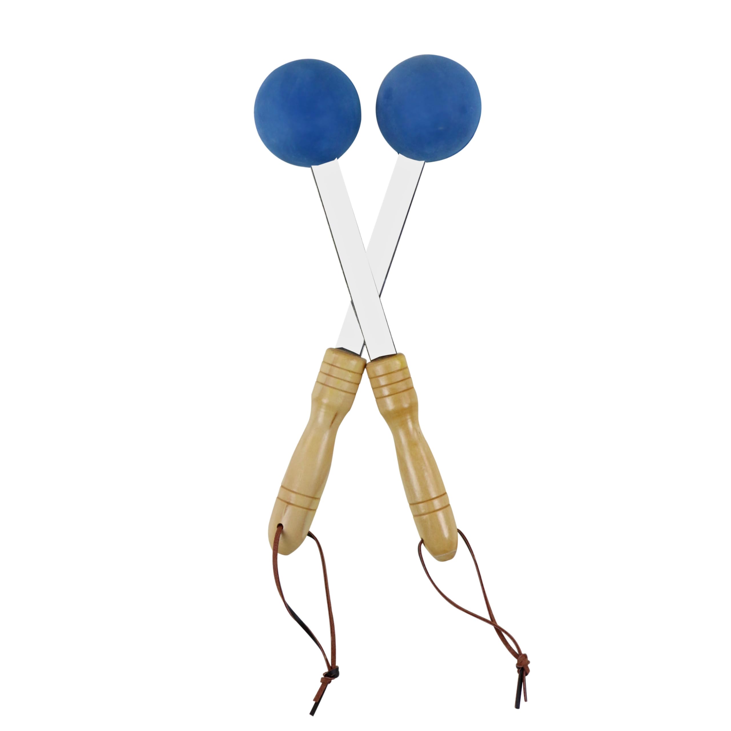 Bongers Handheld Percussion Massage Tool – Deep Tissue Trigger Point Tapping Sticks for Whole Body Pain Relief & Muscle Relaxation (Blissful Blue)