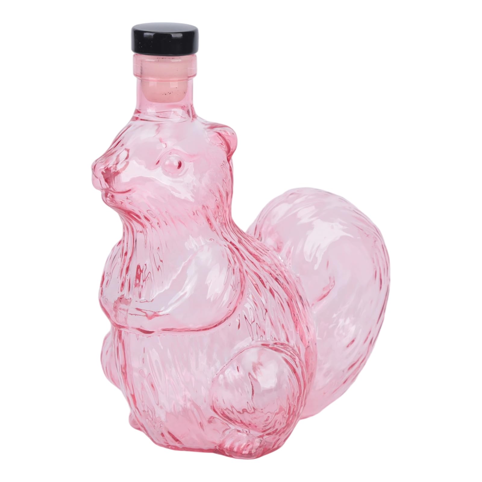 PANGBOER Shaped Liquor Decanter Glass Liquor Bottle for Home Decoration Fruit Wine and Bourbon Storage Glass Pourer for