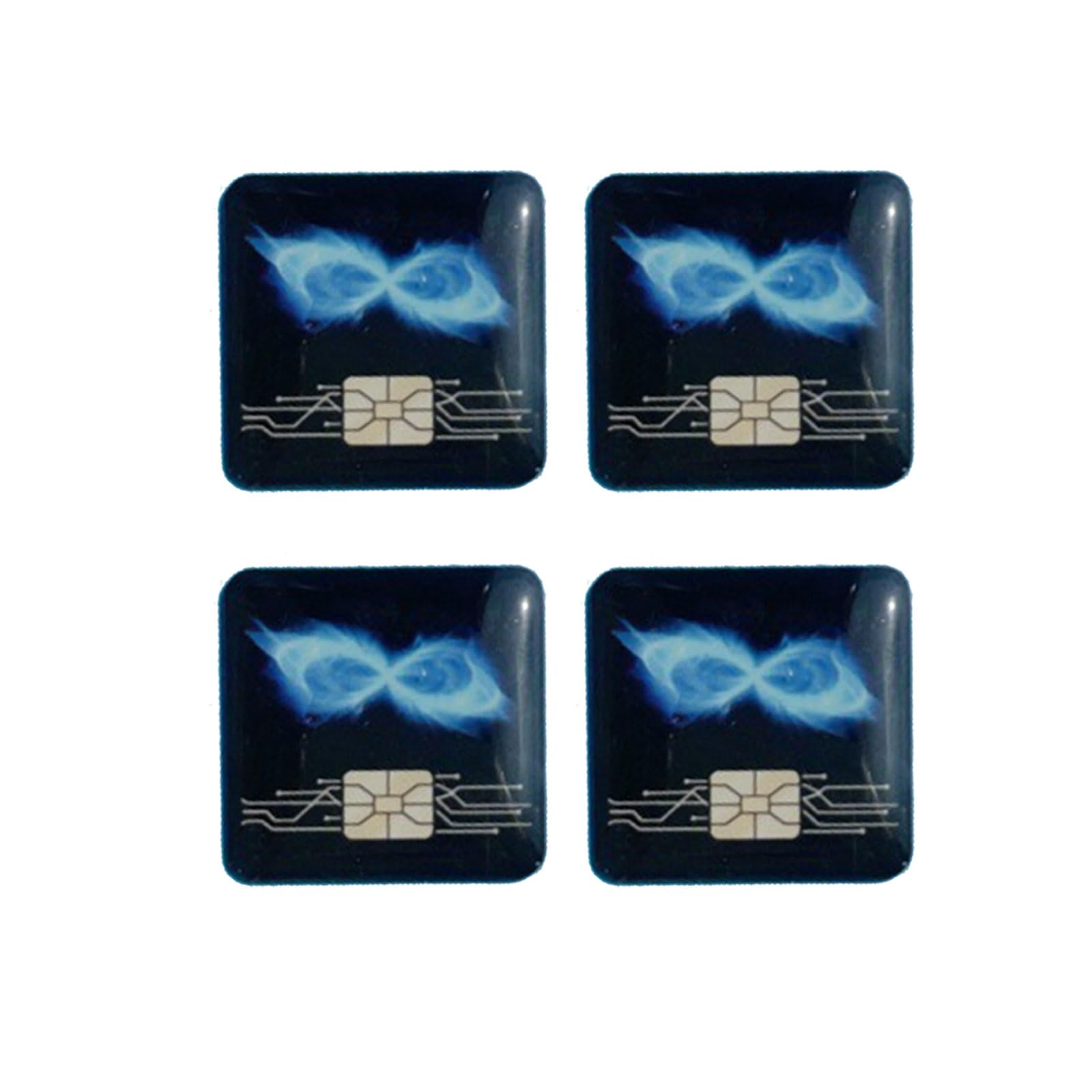 Innovative Silicone Radiation Blocking Sticker with Chip Pattern for Enhances Phone Protections and Aesthetics Phone Accessory