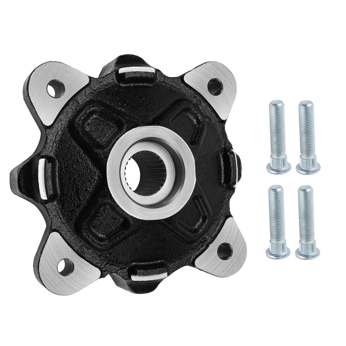 Vorderes Radnaben mit Radbolzen passend für Polaris RZR 900 800-4 570 Ranger 800 Diesel-900 700 ACE 570 900 2009-2019 5137659-067 5142569-067 5136254-067