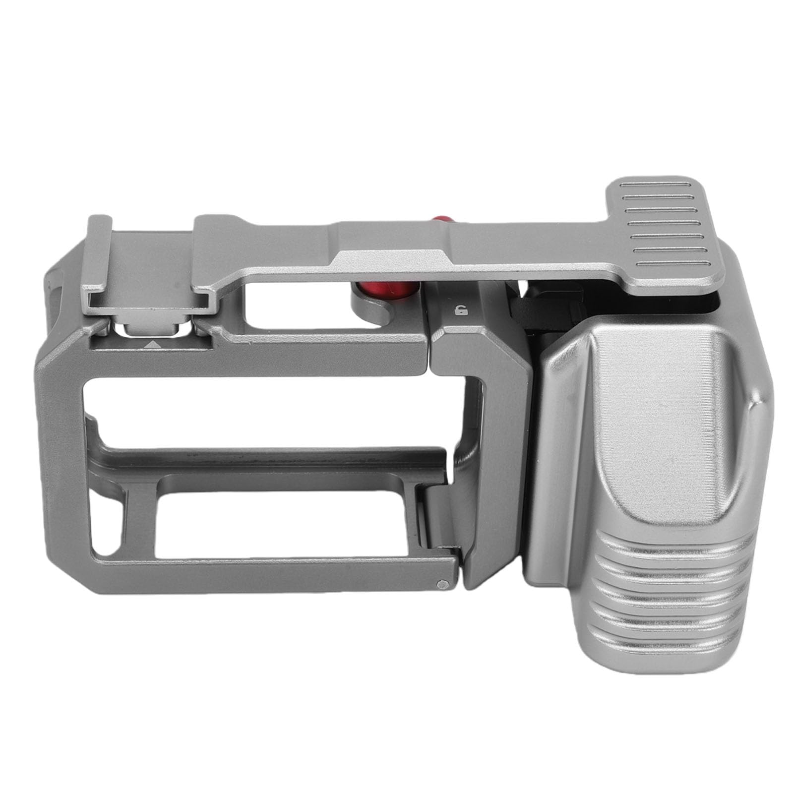 Generic Kit de Agarre para Cámara de Acción, Liberación Rápida Magnética sin Esfuerzo para Fotografía Callejera Dinámica ABS + Aleación de Aluminio + Silicona