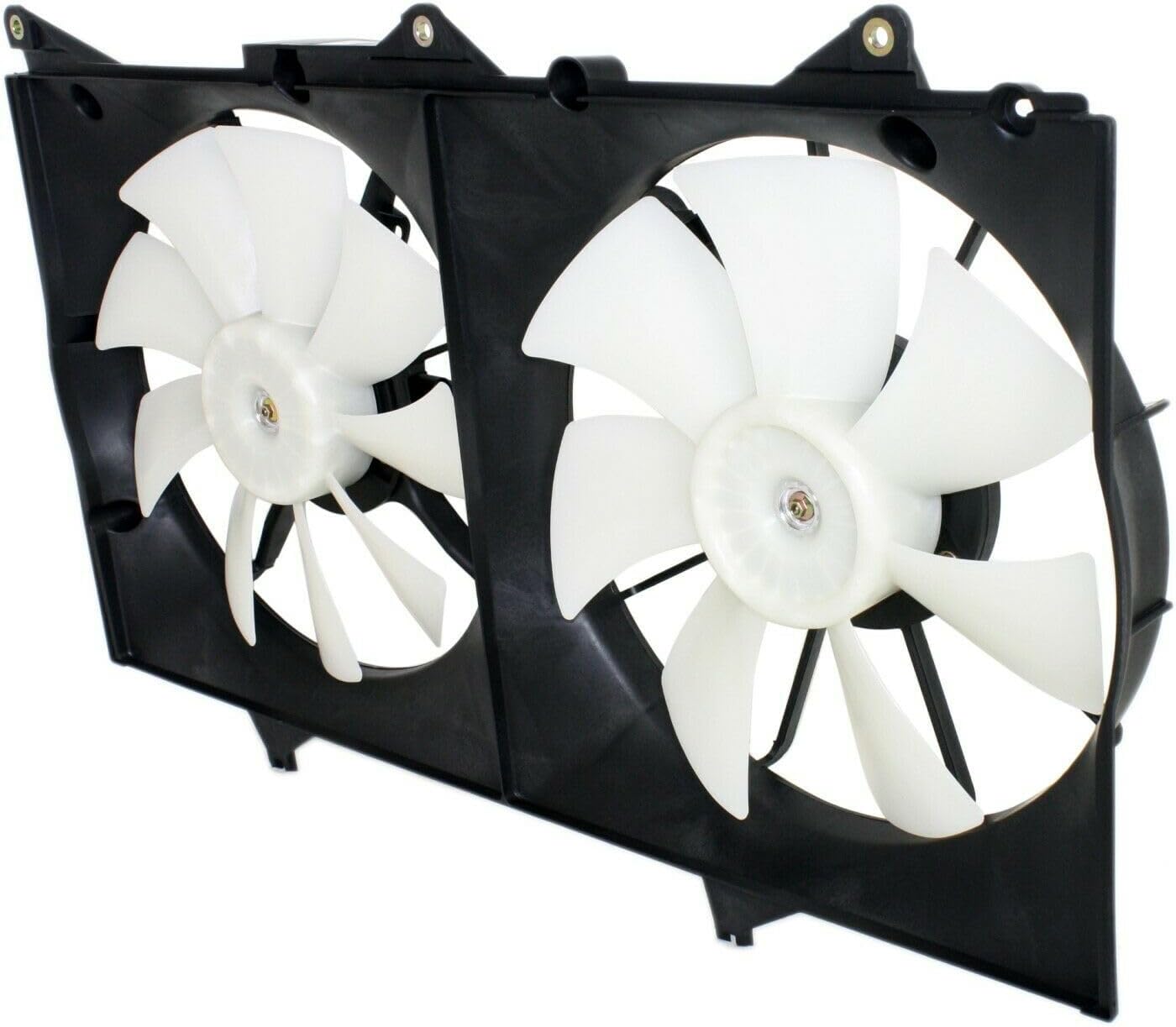 Dual Radiator Cooling Fan Blade Assembly Set for Lexus for ES300 3.0L 2002-2003,for Toyota for Camry 3.0L 2002-2006 & 3.3L 2004-2006 FA70217 620532