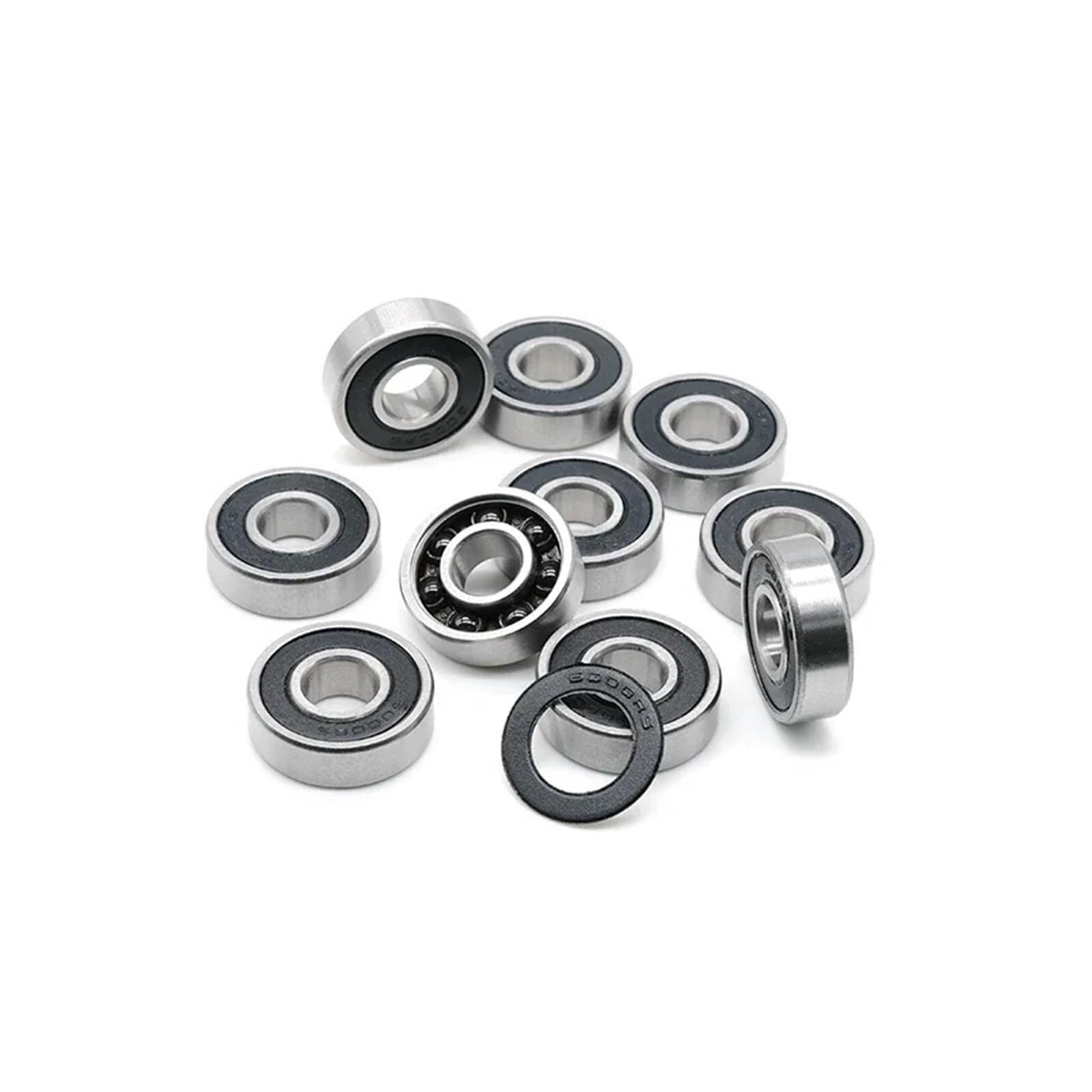 Aspectos, 6006 Rodamiento cerámico híbrido 30x55x13 Mm ABEC-7 (1 PC) Soportes inferiores y repuestos for bicicletas 6006RS Si3N4 Rodamientos de bolas Lucky