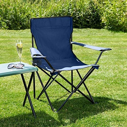 Qureza Folding Camping Small Chair Portable Fishing Beach Outdoor Collapsible Big Size Chairs 4