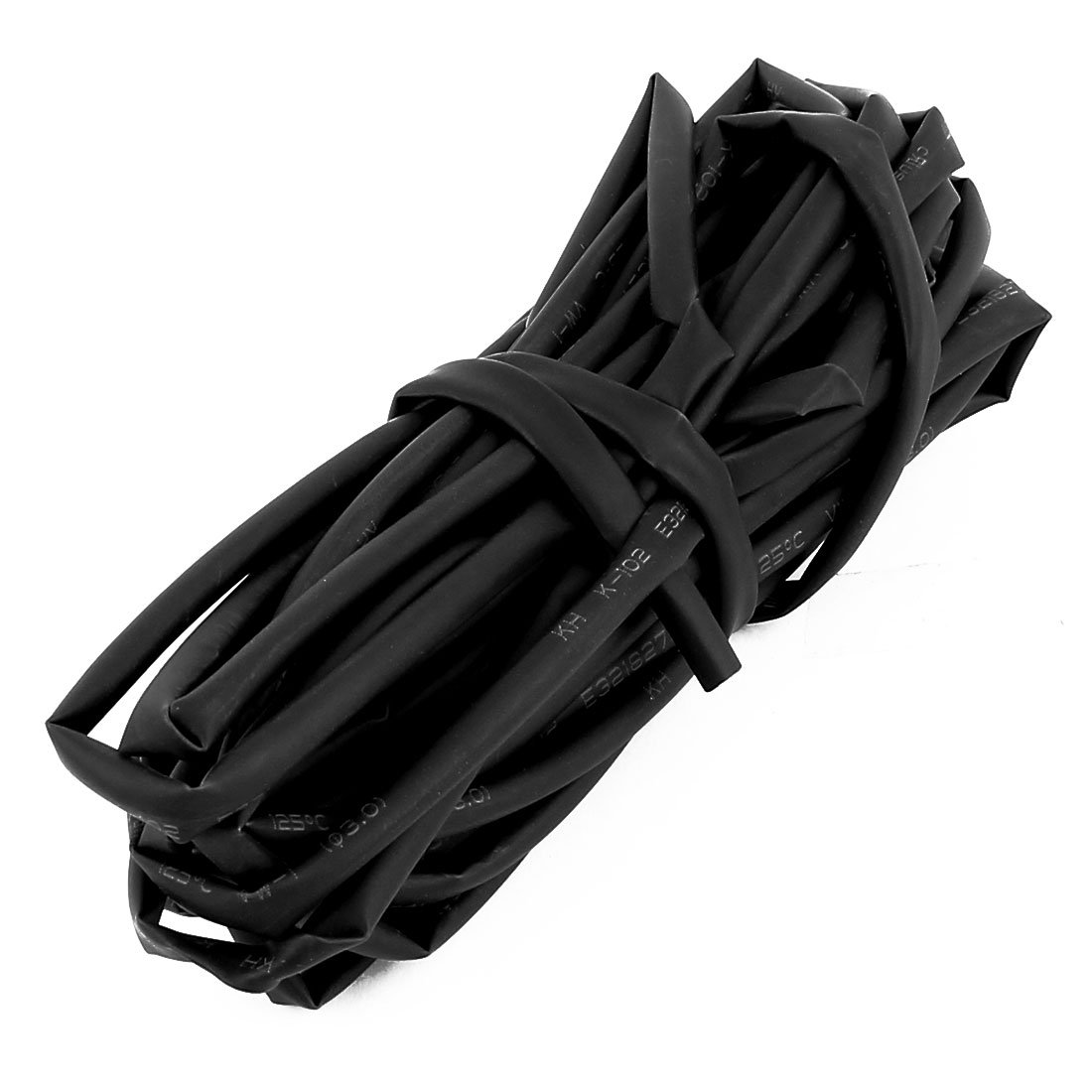 Uxcell Black Sourcingmap 3Mm Dia 2:1 Polyolefin Heat Shrink Tubing Shrinkable Tube 5M 16.4Ft